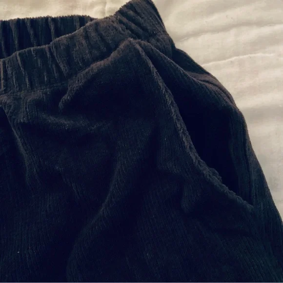 Lands' End Plus Size 1X Women's Corduroy Knit Pants - Picture 5 of 7